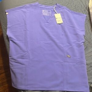 Blueberry Figs- Oversized Estrella V- neck. Never worn, brand new